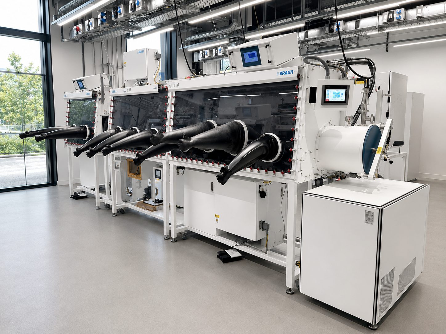MBraun Glovebox Series in the Lab – Available for Rent